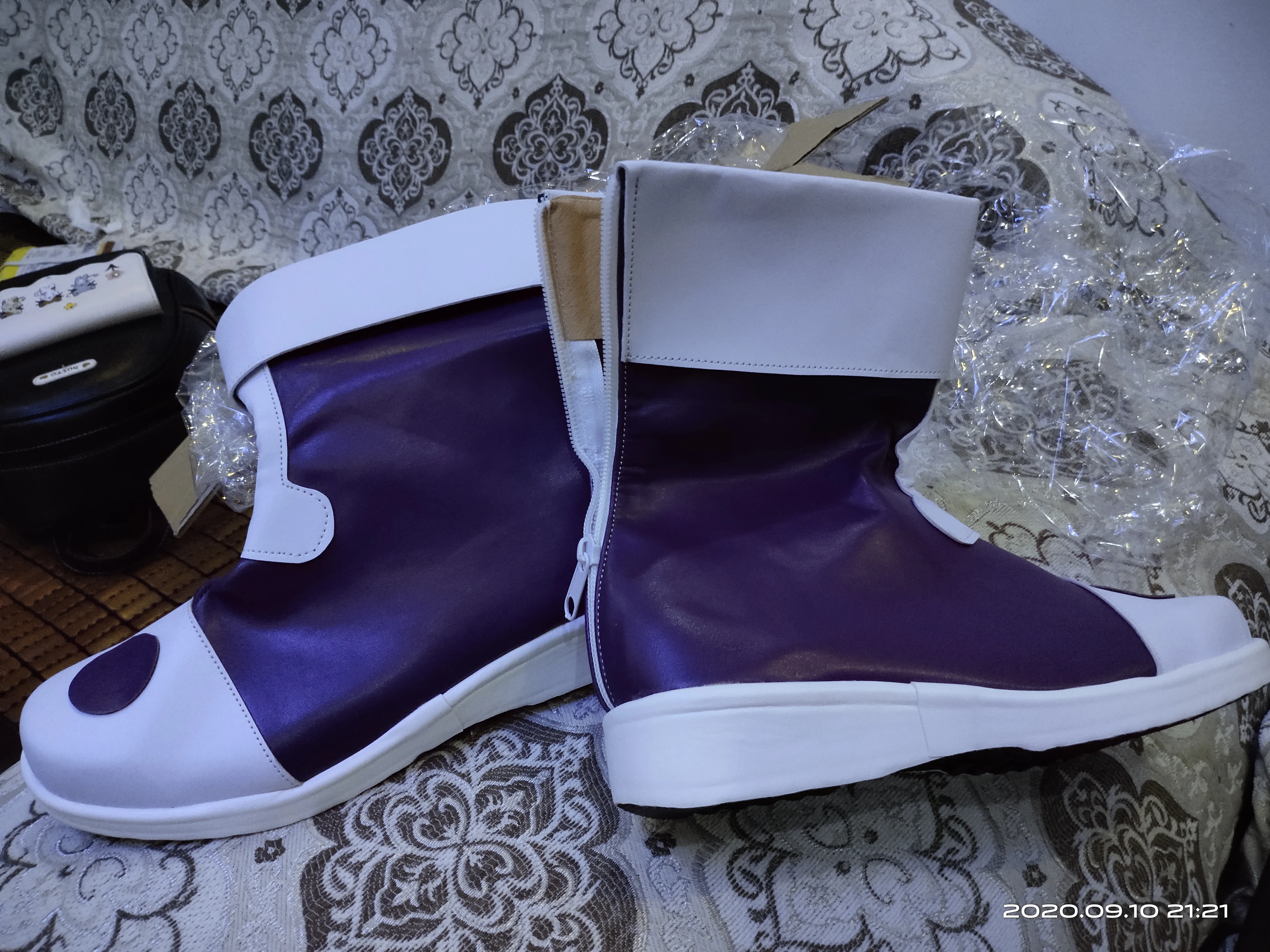 Обувь для косплея RainbowCos0 Killua Zoldyck Сапоги аниме Хэллоуин|Туфли| |