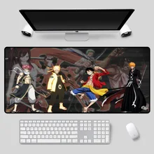 Mairuige Hot sale anime pattern mouse pad ninja game gaming table mat high quality non-slip keyboard pad