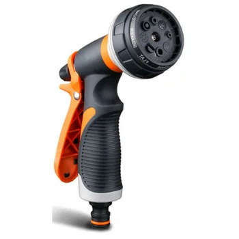 

8 Adjustable Patterns Garden Water Spray Lance Hose Nozzle Plants Watering Spray Lance 2020 New Arrival For Home Diy