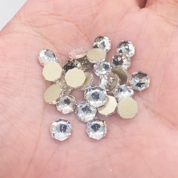 

30pcs Shiny Rhinestone for Nail Decoration Non Hotfix Glass Rhinestones Crystal Flatback 3D Nail Art