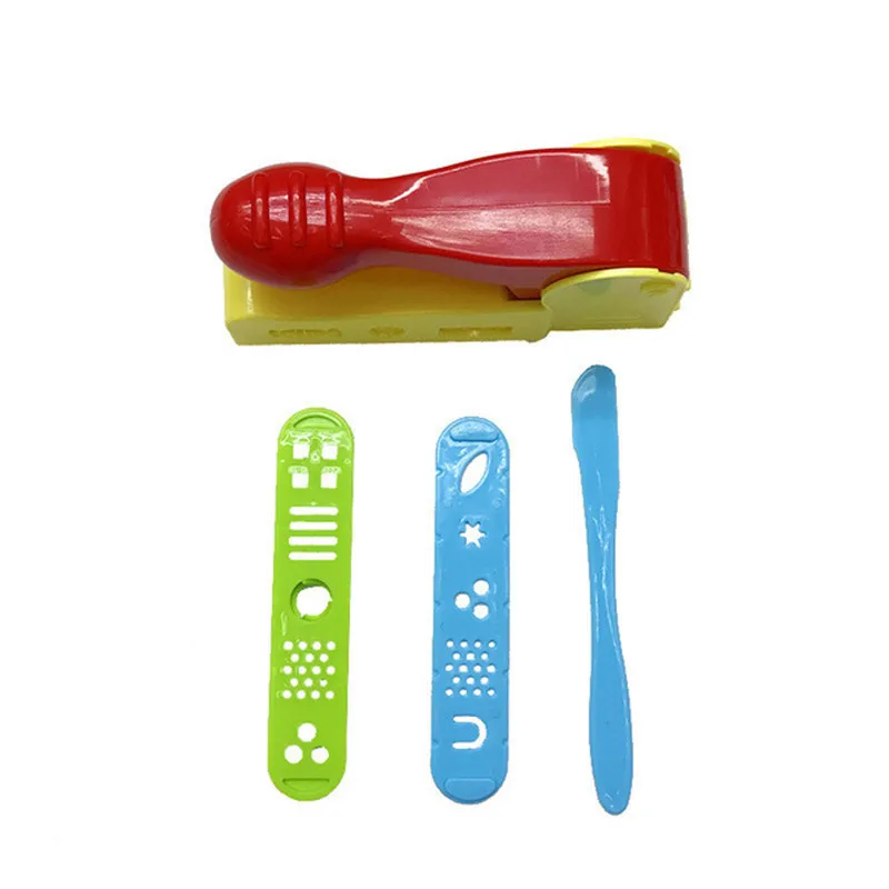 4pcs Caly Tools H Сделай Сам слизистая полимерная глина, сделай инструменты, пластиковый инструмент, светильник, мягкая глина, моделирование из пластилина, пластиковая скульптура, игрушки для детей - Цвет: 4pcs Caly Tools H