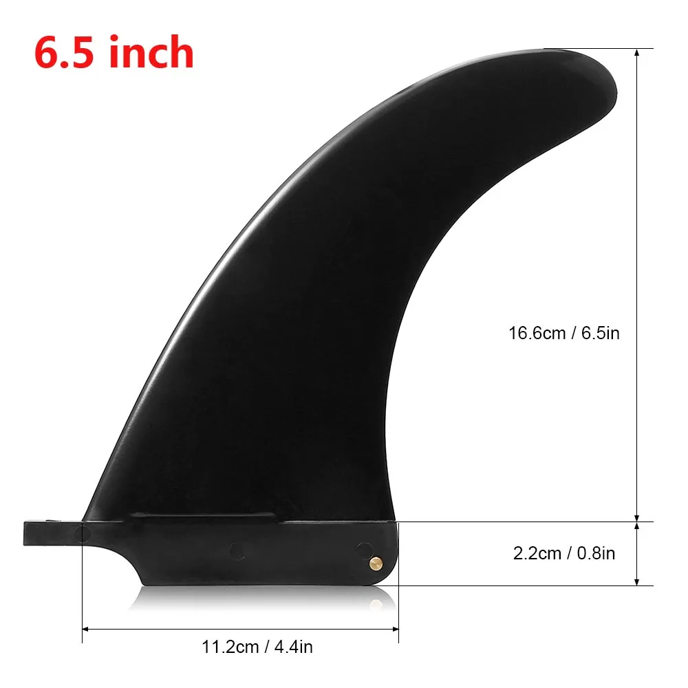 SUP одно плавник центральное ребро нейлон Лонгборд доска для серфинга Paddleboard Fin 6,5 ''/7,5''/8 ''/9''/10'' - Цвет: 6.5 inch