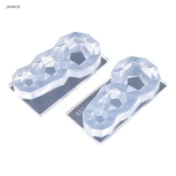 

1 Set 12-faceted Three-dimensional Beads DIY Handmade Silicone Mold Jewelry Pendant Crafts Making Soft Molds Accessories