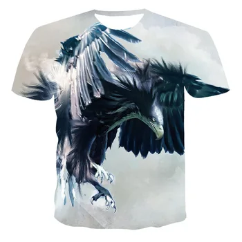 

Summer 2020 new three-dimensional vortex men's T-shirt 3D printing summer O-collar daily casual funny T-shirt