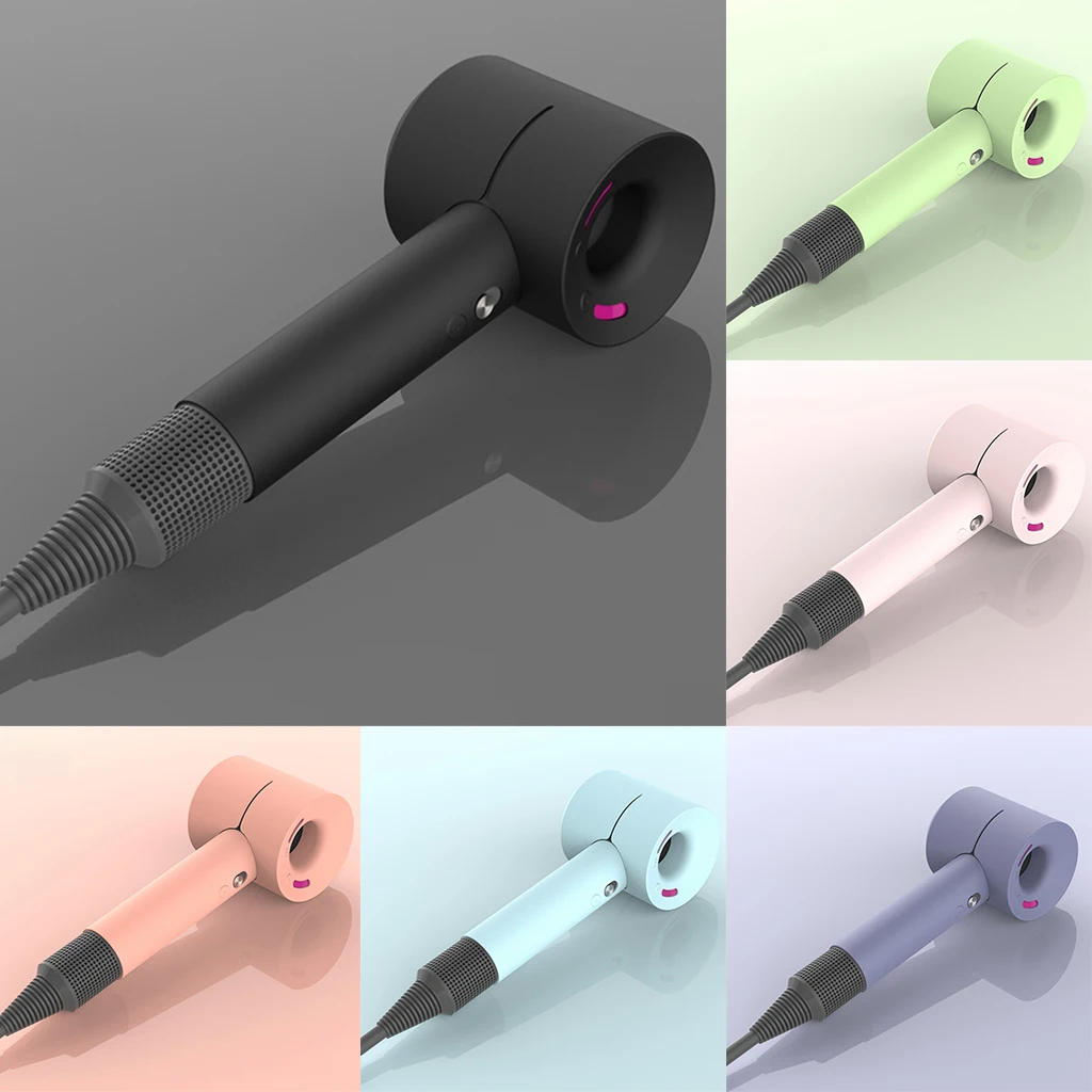 Shockproof Soft Silicone Cover Protector Anti-Scratch Skin Fit for Dyson Hair Dryer