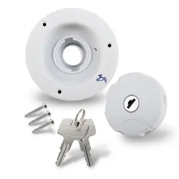 

RV Parts Vehicle Automobiles Accessories RV Accessories Gravity Water Inlet With Lock Water Inlet Car With Water Cover