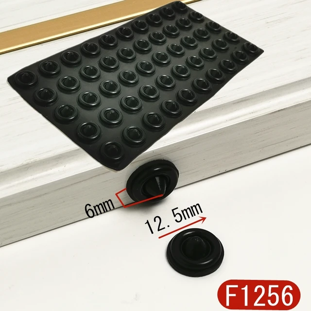 Cabinet Bumpers Door Stops Noisy Bumper Self Adhesive Soft Anti Slip Silicone Rubber Feet Pads  Shock Absorber 50/100/200 Grains K1256