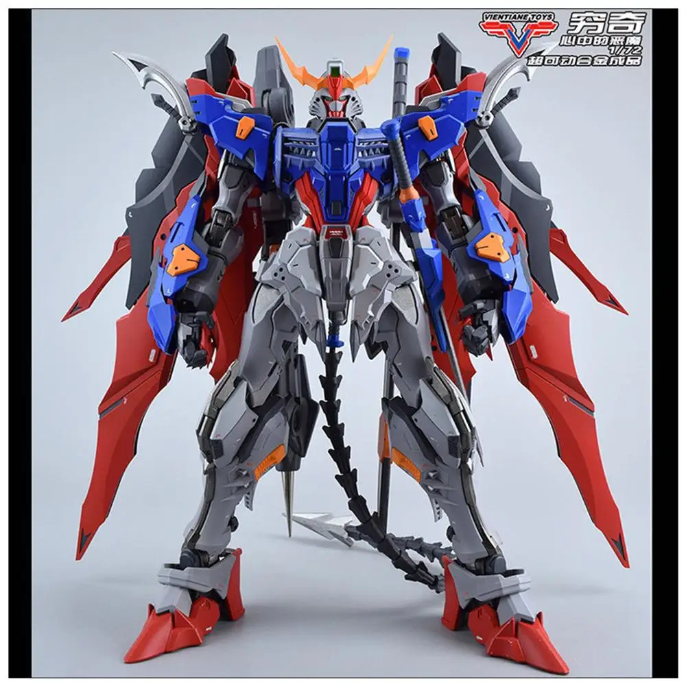 Фигурку 1/72 MB KAMAITACHI Destiny Gundam Вьентьян по дешевой цене доставки, чтобы GLOBLE - Цвет: Only figure