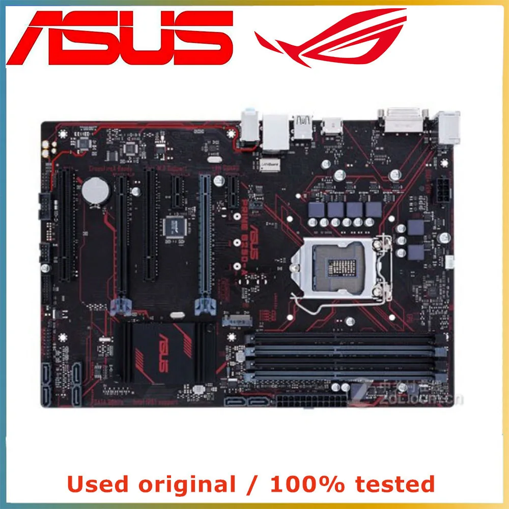 Carte Mère Asus Prime B250M-C (LGA1151) – DDR4, PCIe, Rénovée