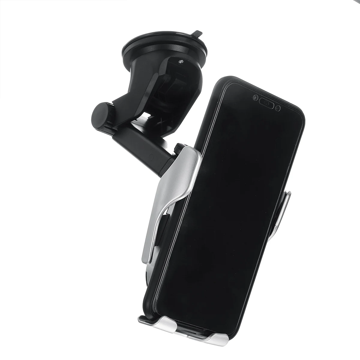 Automatic Clamp Car Wireless Charger 10W Quick Charge GPS Mount for Iphone XR XS For Huawei P30Pro Infrared Sensor Phone Holder