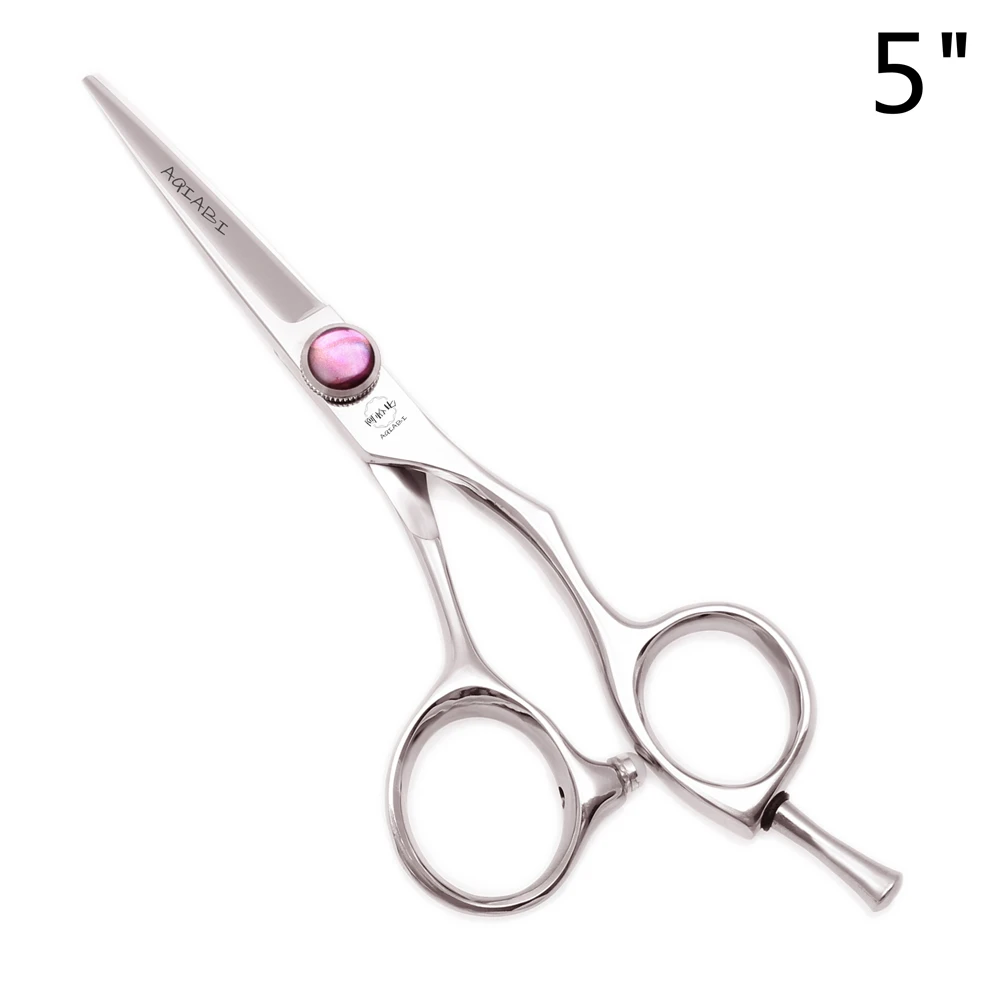 Tesoura de Corte de Cabelo Tesouras do Barbeiro Tesouras do Cabelo Aqiabi Cabeleireiro Desbaste Profissional Dedo Resto A9014 5 440c 1 Beleza e saúde