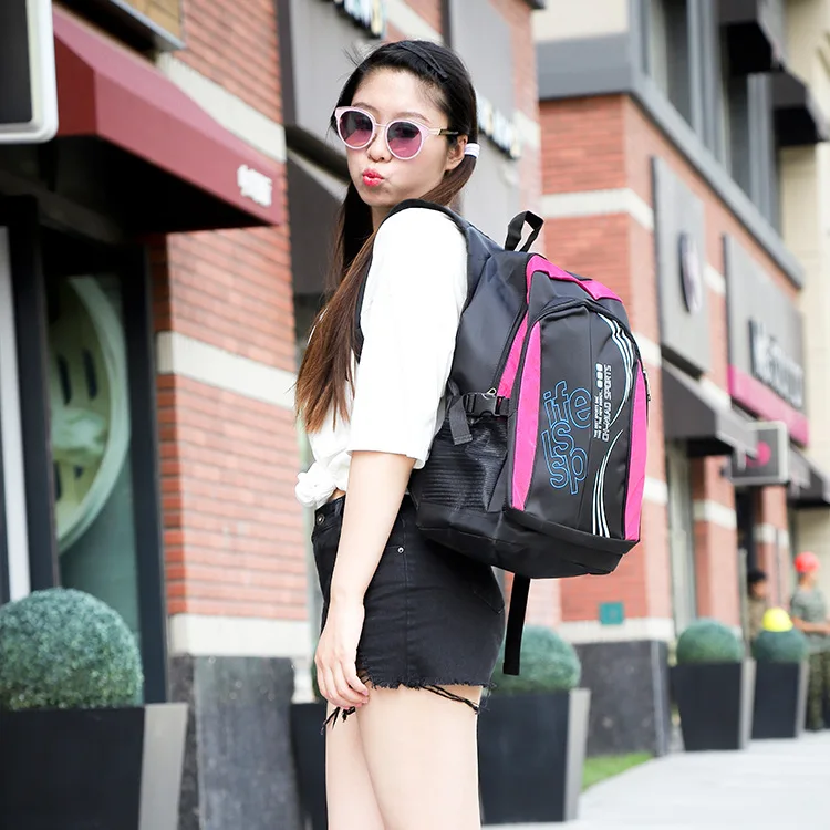 

Backpack MEN'S Backpack Large Capacity Travel Bag Computer Casual Women's Fashion High School Junior High School Schoolbag
