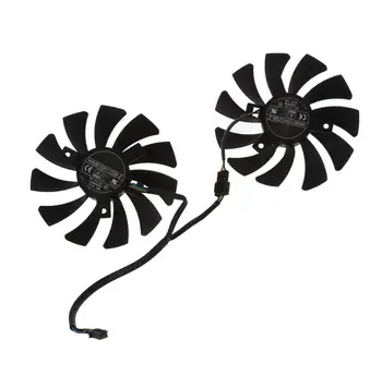 

2Pcs/set HA9010H12SB-Z 12V 0.57A 3500 Rpm Hole Distance 40mm Graphics Card Cooling Fan for MSI GTX960