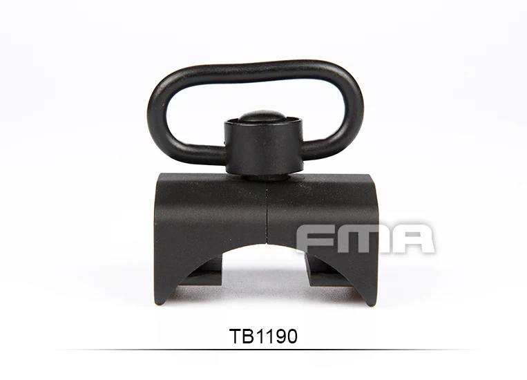 FMA Jagd Taktische hintere Sling-Montageschnalle für King Arms Serie SCHWARZ – Detail 4