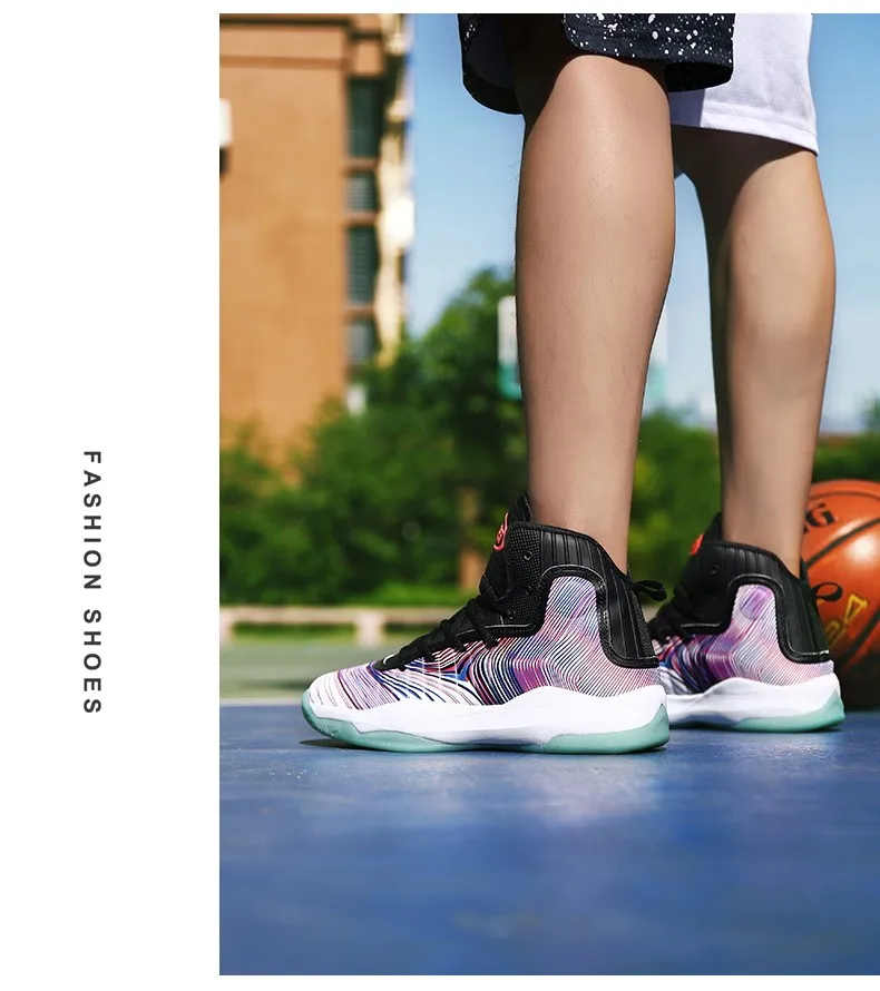 CINESSD/Новые амортизирующие кроссовки для баскетбола, Обувь Jordan с высоким берцем, Нескользящие уличные баскетбольные кроссовки, мужские дышащие спортивные кроссовки