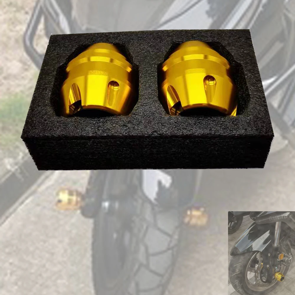

For Honda ADV150 ADV 150 Accessorie Front Fork Wheel Fall Protection Frame Slider Anti Crash Protector