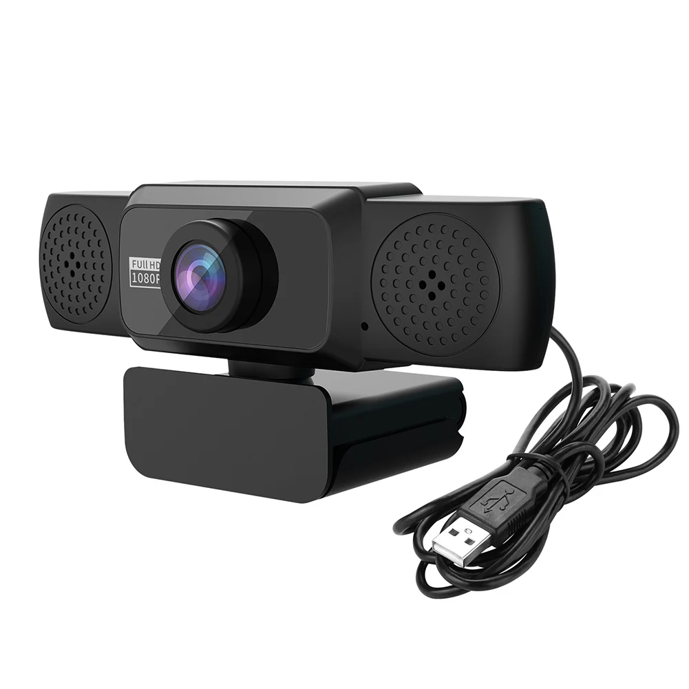 

HD 1080P Laptop Webcam with Microphone Computer Camera Rotatable Video Conference Web Camera For Video Recording