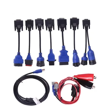 

Full Set Cables for 125032 USB Link Truck Diesel Heavy Duty Scanner Diagnostic Tool Adapter 9pcs Free Shipping