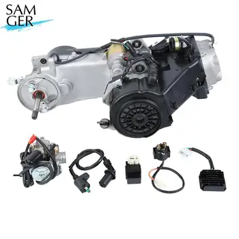 Samger GY6-Kit de Motor de 4 tiempos de 150CC, Motor de patinete gy6, 7000r/min, ATV Go Kart, Motor de ciclomotor de 125cc