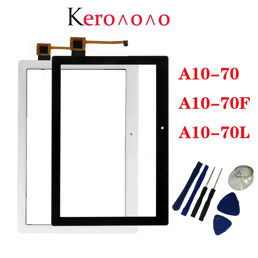 10.1" For Lenovo Tab 2 A10-70 A10-70F A10-70L Touch Screen Digitizer Panel Sensor Outer Glass Tablet PC Replacement Parts-0