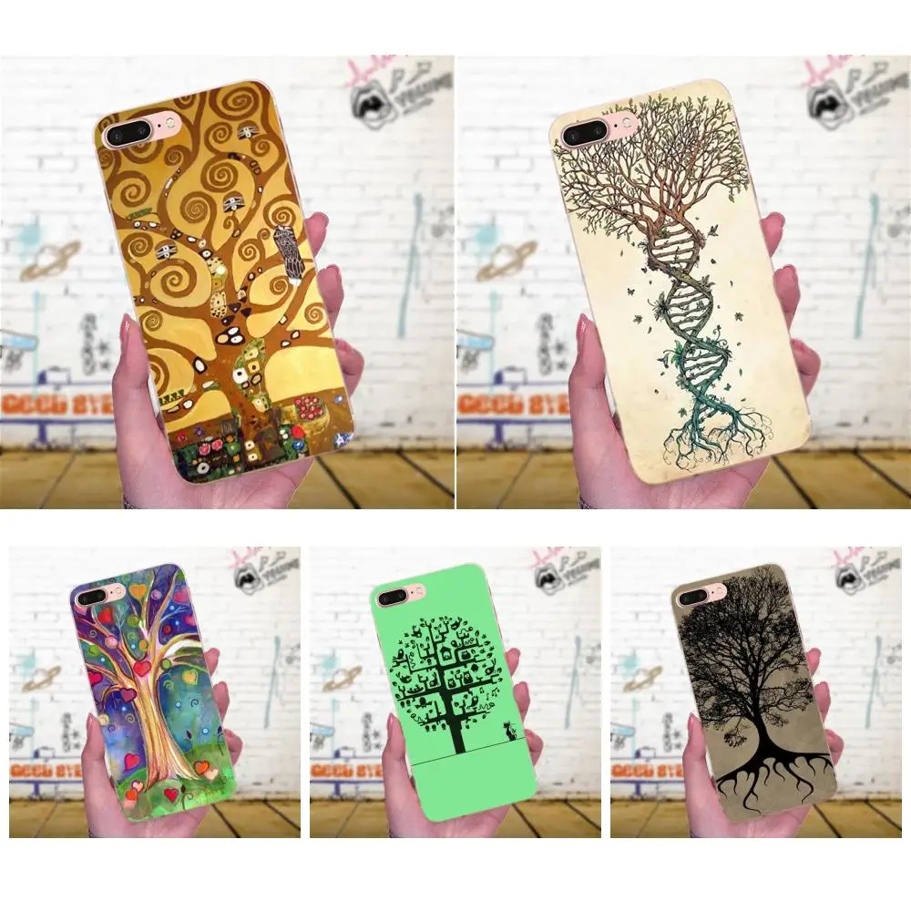 Художественное Древо жизни Klimt Gustav для Huawei Honor 4C 5A 5C 5X 6 6C 6A 6X 7 7X 8 9 V8 V10 Y3II Y5II Y6II G8 P7 Play