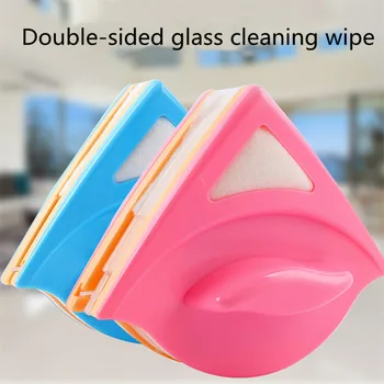 

Double Side Magnetische Window Cleaner Borstel Voor Wassen Ramen Glas Schoonmaken Huishoudelijke Wassen Ruitenwisser Magneet Gla