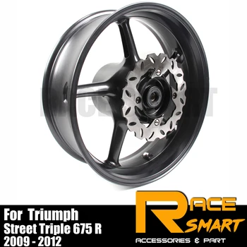 

Motorcycle Wheel Rim Brake Disk Disc For Triumph Street Triple 675 R 2009 - 2012 Rear Wheel Rims Wheel Rim Motorcycle Front Rims