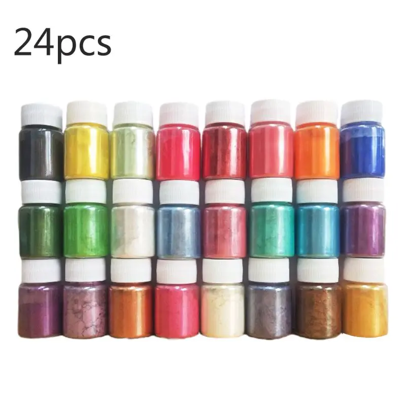 Glue-Pigments-Material Mica-Powder Dye-Pearl-Pigment Soap-Making Crystal-Mold Epoxy Resin