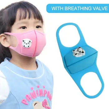 

Safety Pm 2.5 Pollution Children Face Mask with Filters Kids Mouth Mask Anti-Fog Haze Dust Face Shiled Valves 4 Layer Kids Mask