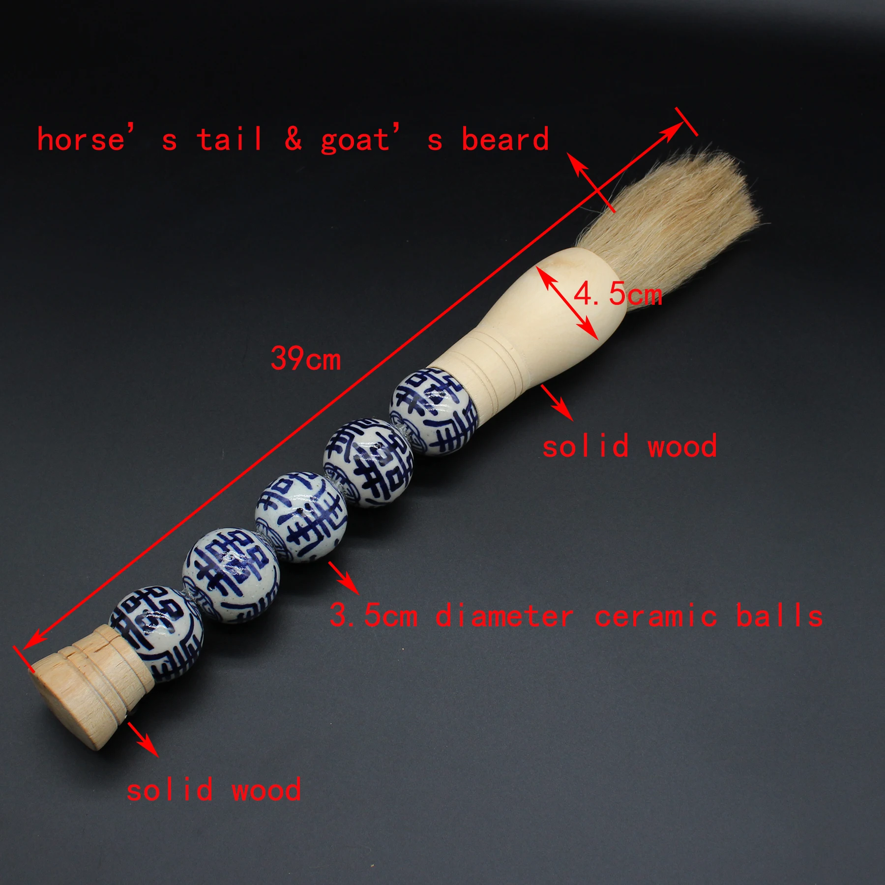 Decorative calligraphy brush, Wall hanging, Table accessory 2