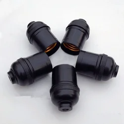 5/10Pcs E27 3/4A Light Bulb Lamp Bases Holder Pendant Screw Cap Socket Vintage Lamp Base