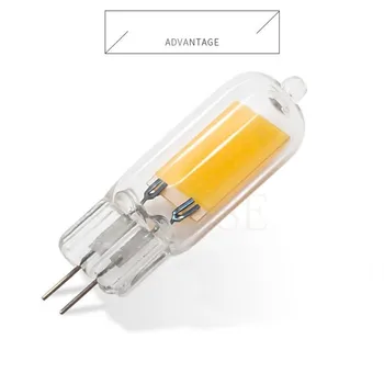 

NEW Arrival Mini G4 COB LED Lamp 6W 8W 12W 220v Glass LED G4 Light Lampadas LED COB Bulb Replace Halogen Chandelier Lamps