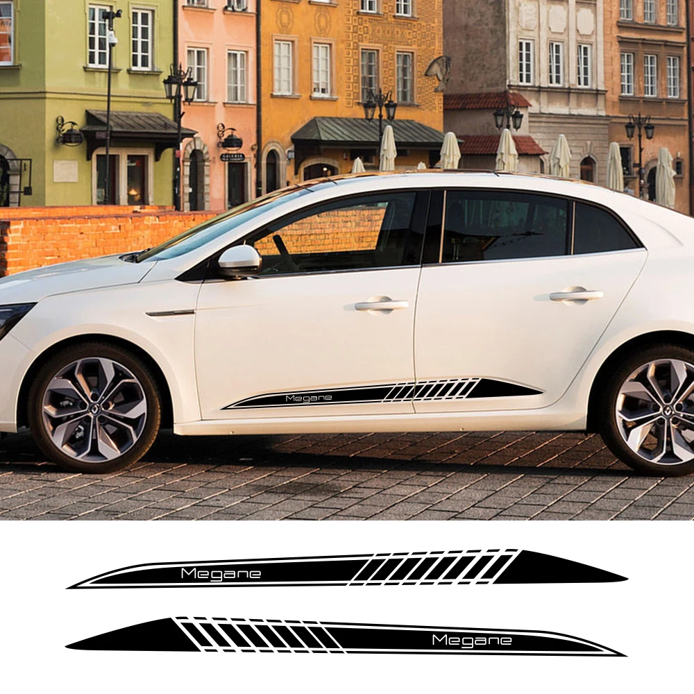 2 шт. для Renault Megane 3 машинный гараж из боковой двери наклейки виниловой пленки