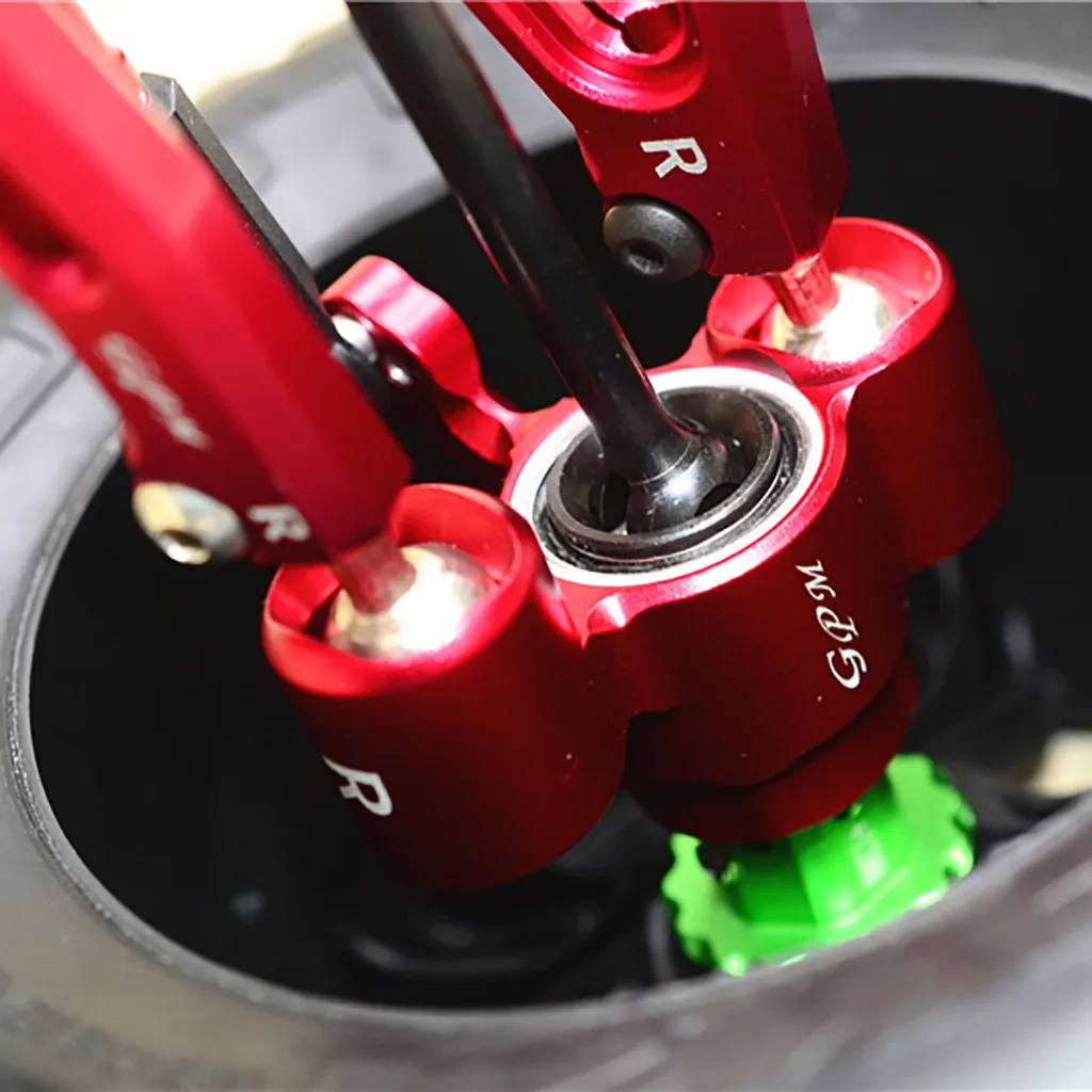 GPM Гонки Алюминиевые передние кулаки руки для ARRMA 1/8 Кратон 6S RC автомобиль