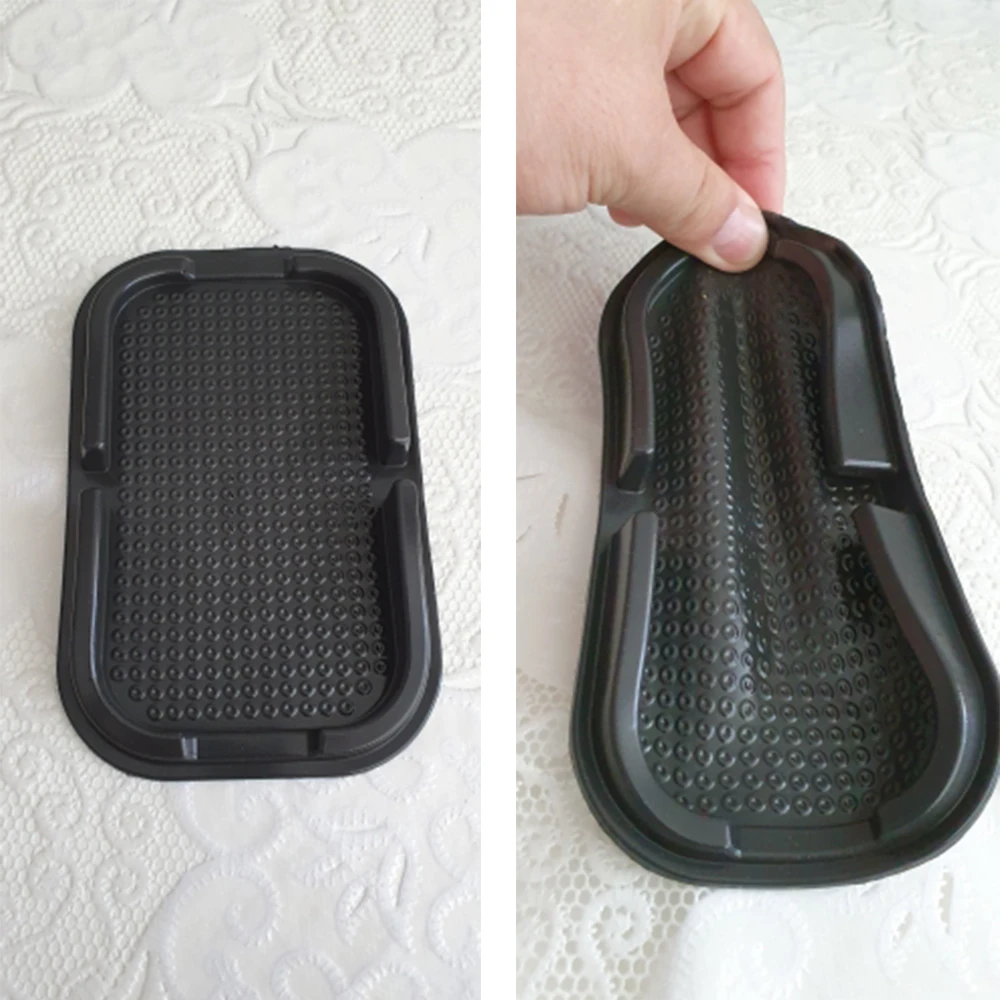 1PC Universal Car Dashboard Non Slip Grip Pad Phone GPS Holder Mat Anti-skid Silicone Mat Car Anti Slip Accessories car non slip mat non slip mat car dashboard mat non slip dash mat dash adhesive holder silicone anti slip pad silicone anti skid pad dashboard phone holder dash phone holder