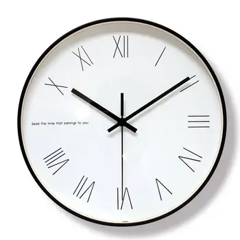 

12-inch Silent Clock Wall Clock Personality Creative Art Modern Simple Clock Decorator Clock