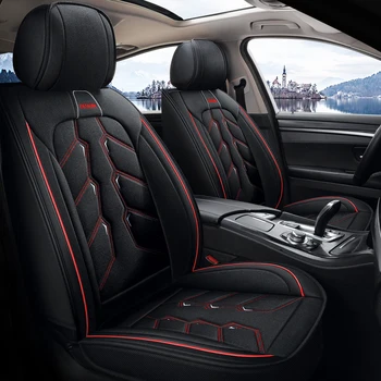 

Full Coverage flax fiber car seat cover auto seats covers for Cadillac ats ct6 cts srx xt5 escalade CT5 XT4