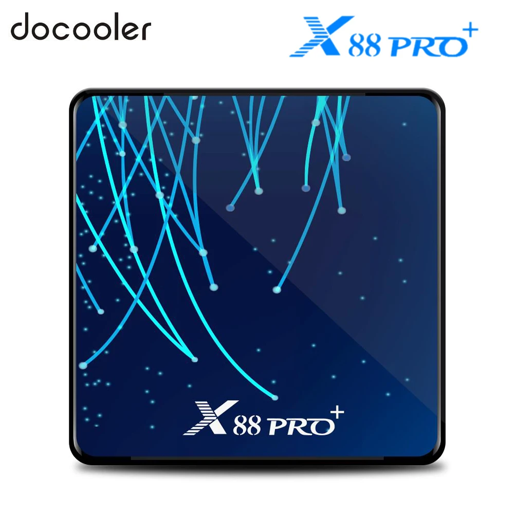 X88 PRO PLUS Android 9,0 ТВ приставка Макс 4 Гб ОЗУ 128 Гб ПЗУ RK3368 PRO OctaCore ТВ приставка Google голосовой помощник Netflix медиаплеер