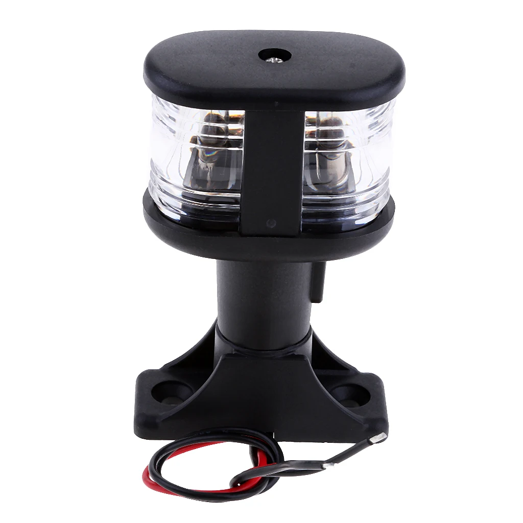 12V Морская Лодка Яхта круглый светодиодный фонарь лук навигационная сигнальная лампа