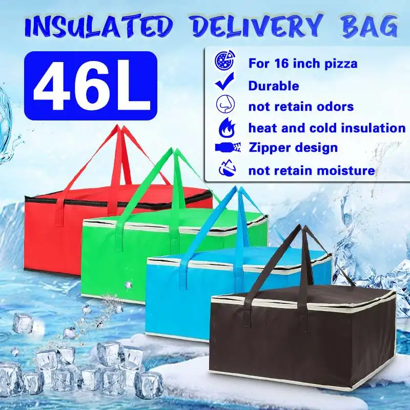 New Bag-Cooler-Bag Ice-Pack Pizza-Delivery Folding Insulation Food Picnic Waterproof Portable aVjnqdB5g