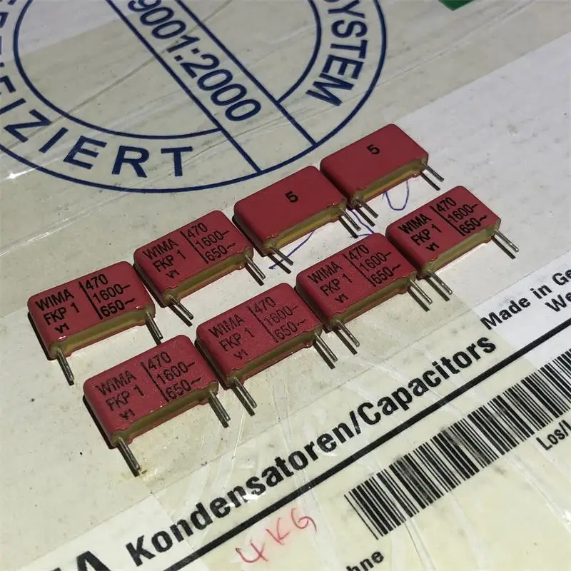 30 шт. немецкие оригинальные коробки WIMA FKP 1 470PF 1600V пленочный конденсатор