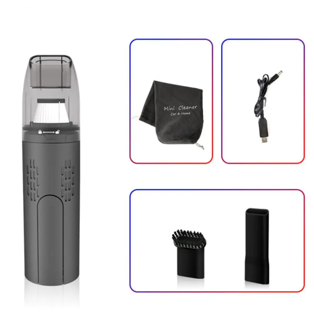 

Car Vacuum Cleaner Portable 4800OPA Large Suction High Power car cleaner Wireless Charging Dual Use Auto vacum cleaner