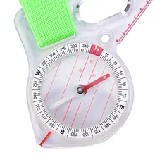 Компас с использованием большого пальца элитного соревнования ориентирующийся компас Портативный Компас Карта масштаб