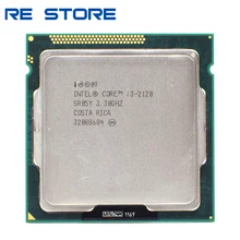 Б/у Intel Core i3 2120 процессор 3,3 ГГц 3 Мб Кэш двухъядерный разъем 1155 65W настольный Процессор
