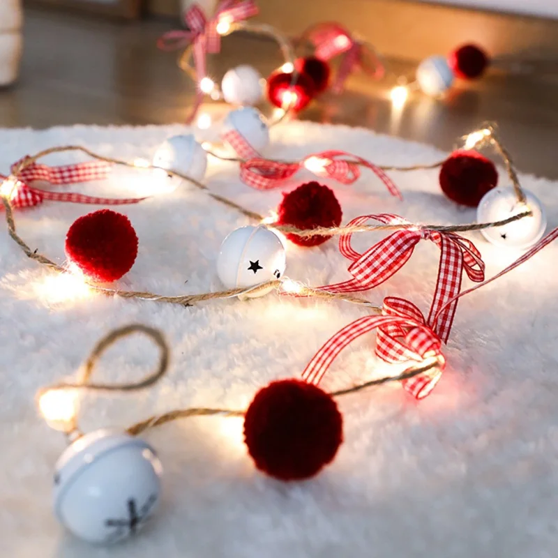 Christmas Led Light String Pinecone Copper Wire Lamp Christmas Tree Decoration Fairy Light