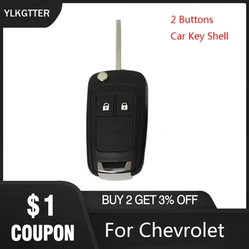 

YLKGTTER Remote Car Key Shell For Chevrolet Cruze for OPEL Insignia Astra Zafira Mokka Agila Corsa Meriva Flip folding key case