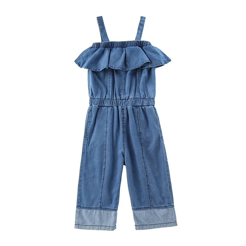 Комплекты для девочек летний детский модный костюм из 2 предметов хлопковый