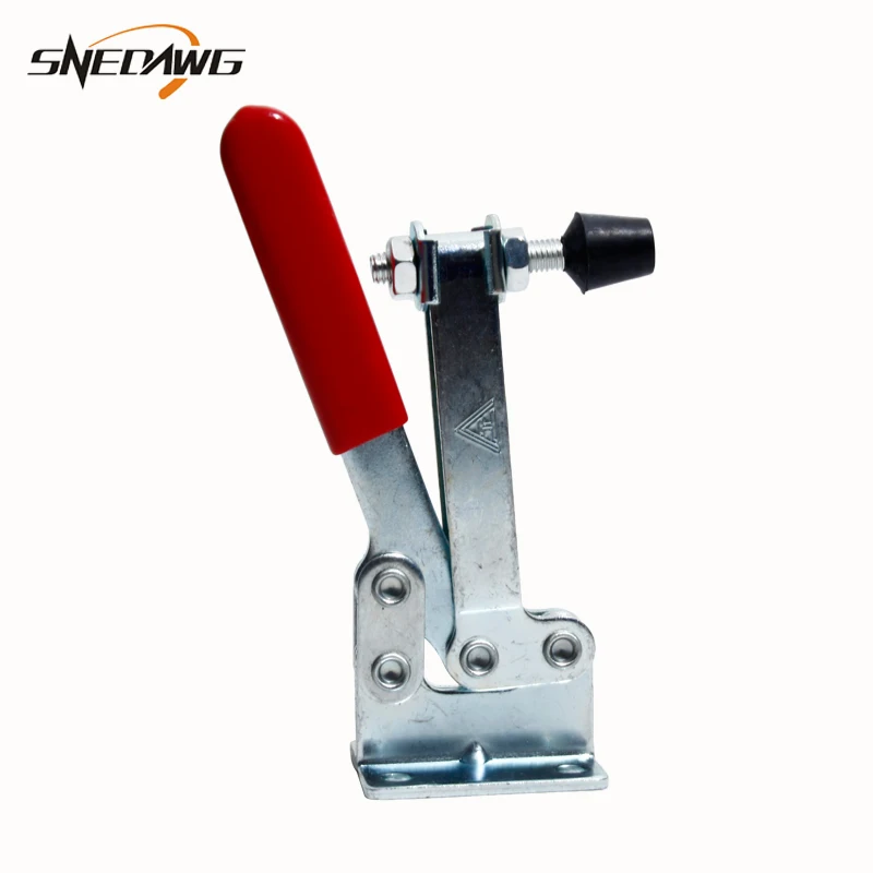 

1pc GH 203F 203FL 225D 225DHB Horizontal Quick Handle Tool Toggle Clamp Holding Capacity 227kg Anti-Slip U Shape Fixture Clamp