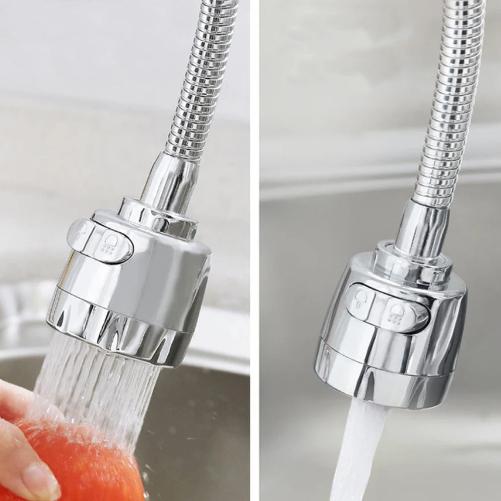 Boquilla de filtro de grifo ajustable de 360 grados, ahorro de agua giratorio, a prueba de salpicaduras, accesorios de cocina, dispositivo de extensión de Ducha