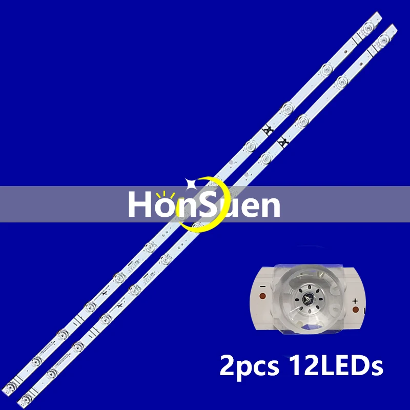 Светодиодная лента для подсветки 12 ламп Hisense 43h4000gm JL.D425C1330-003AS-M_V03 CRH-BX43X13030120202BREV1.2